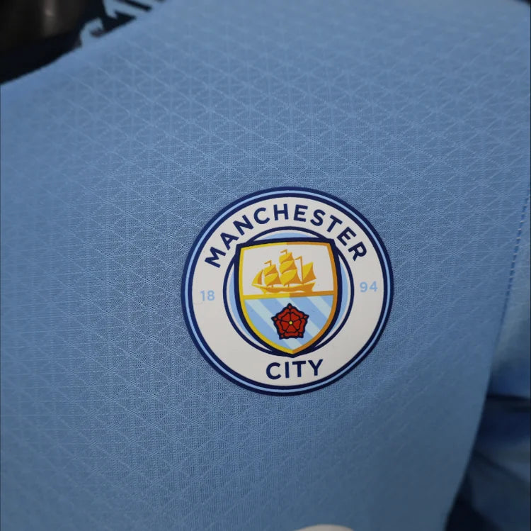 Maillots Homme Domicile Manchester City 24/25 Bleu ciel S-XXL