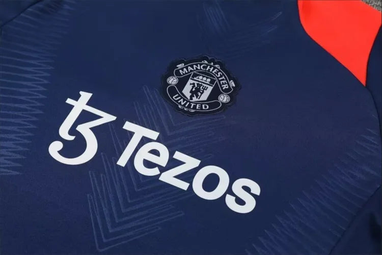 Maillots Homme Domicile Manchester United 24/25 Bleu S-XXL