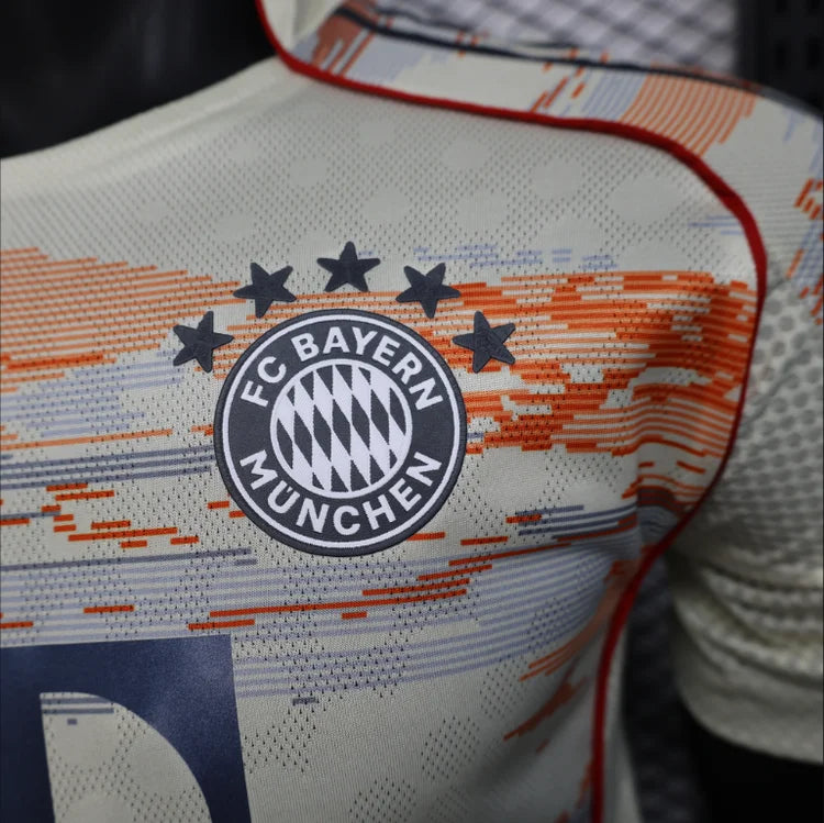 Maillots Homme Extérieur Bayern 2025/2026 Blanc S-XXL