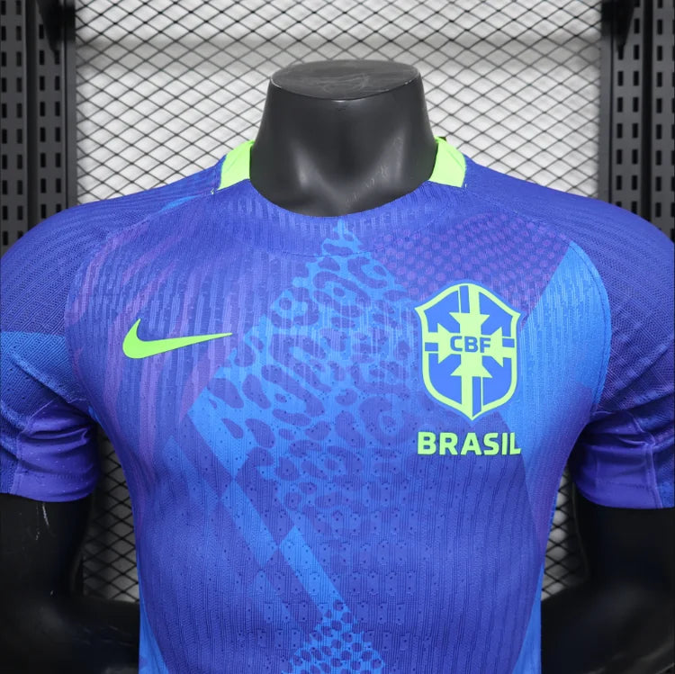 Maillots Homme Extérieur Brésil 25/26 Bleu S-XXL