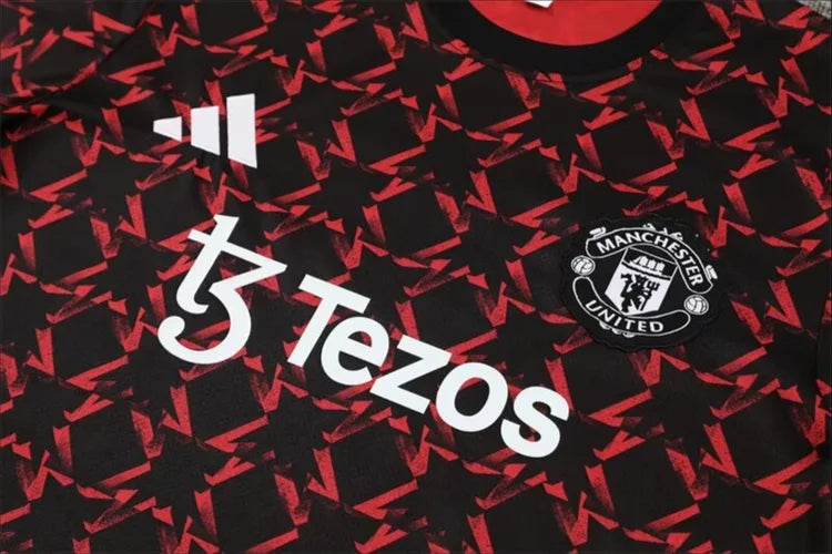 Maillots Homme Extérieur Manchester United 2024/2025 Rouge S-XXL