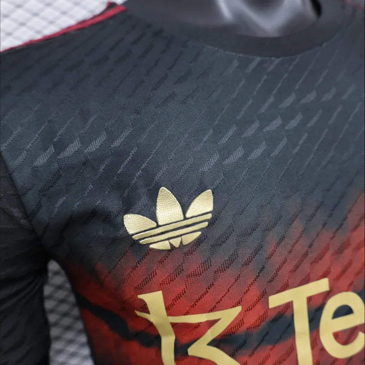 Maillots Homme Extérieur Manchester United 2025/2026 Noir S-XXL