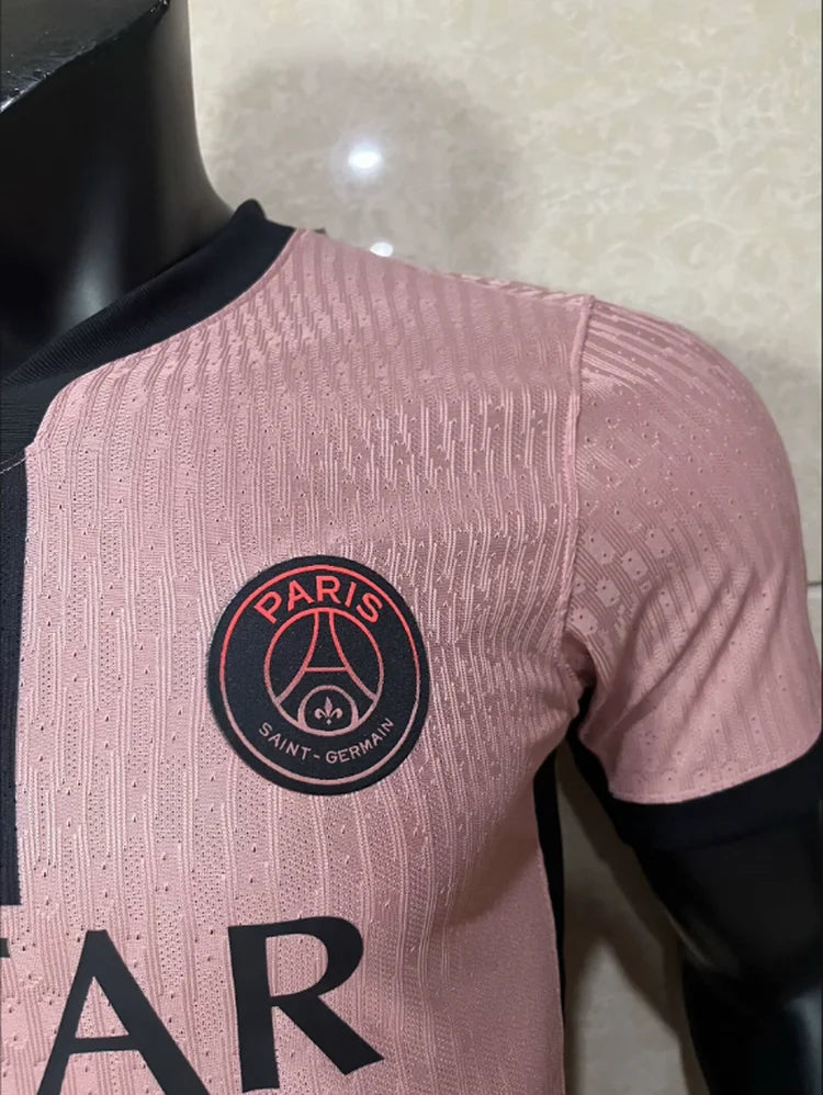 Maillots Homme Extérieur PSG 24/25 Rose Taille non précisée