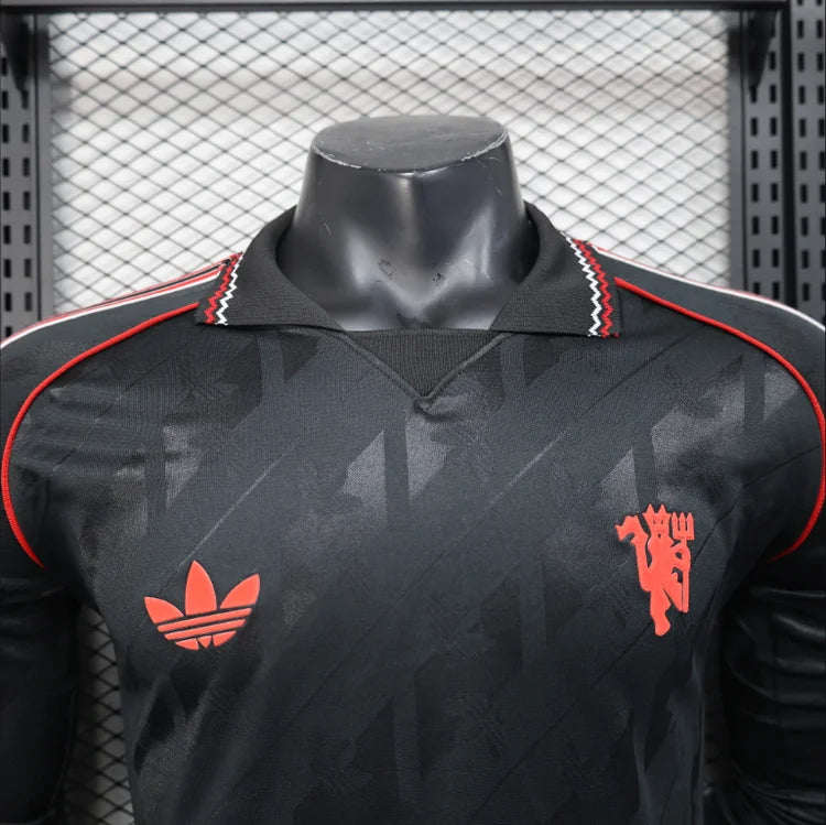 Maillots Homme Retro Manchester United 25/26 Noir S-XXL