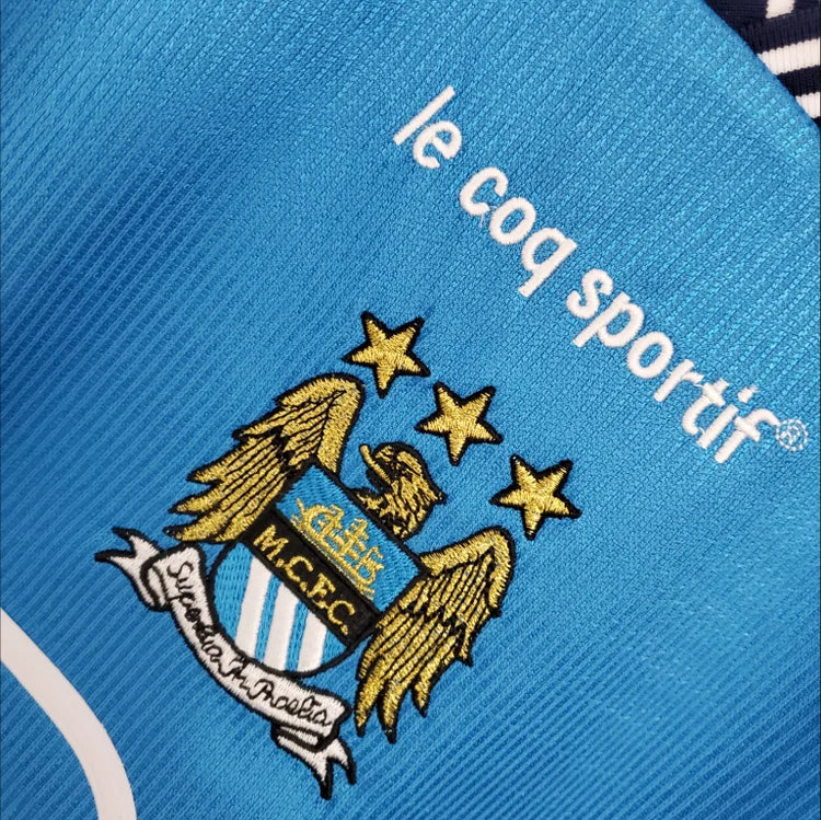 Retro Domicile Manchester City 99/01 Bleu ciel S-XXL