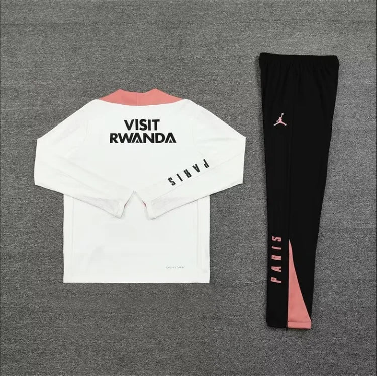 Survêtement Domicile PSG 24/25 Blanc S-XXL