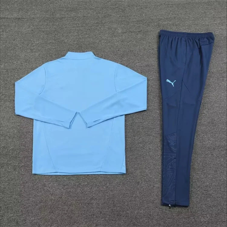 Survêtement Entraînement Manchester City 24/25 Bleu clair S-XXL