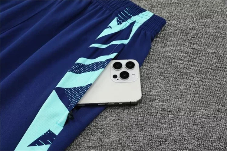Survêtement Entraînement Manchester United 24/25 Bleu S-XXL