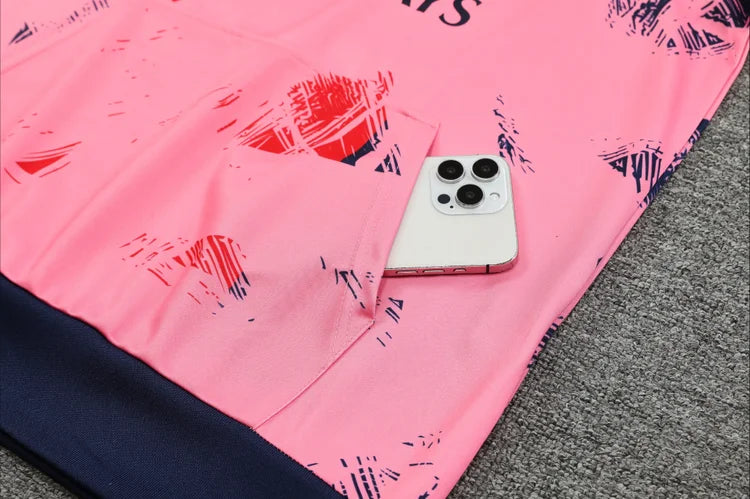 Survêtement Entraînement PSG 2024/2025 Rose S-XXL