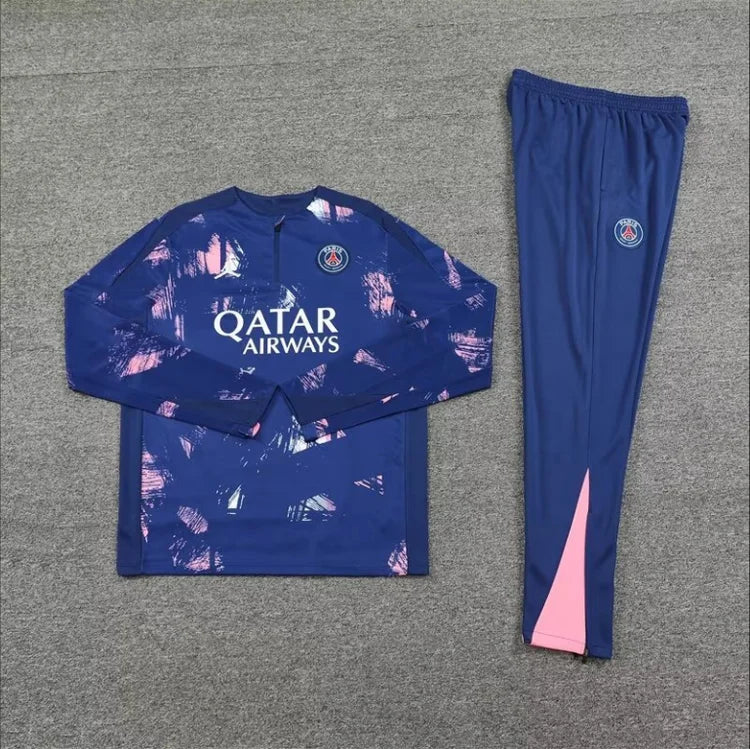 Survêtement Entraînement PSG 2024/2025 Royal Bleu S-XXL