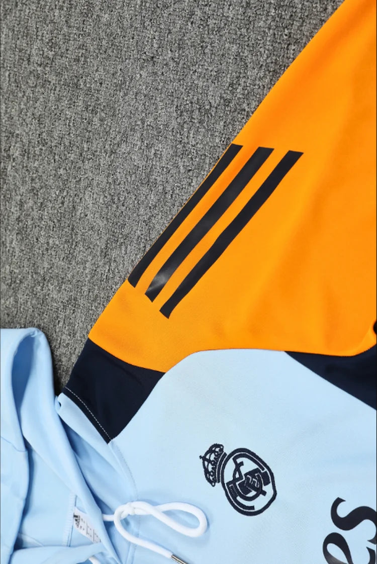 Survêtement Entraînement Real Madrid 2024/2025 Bleu ciel S-XXL