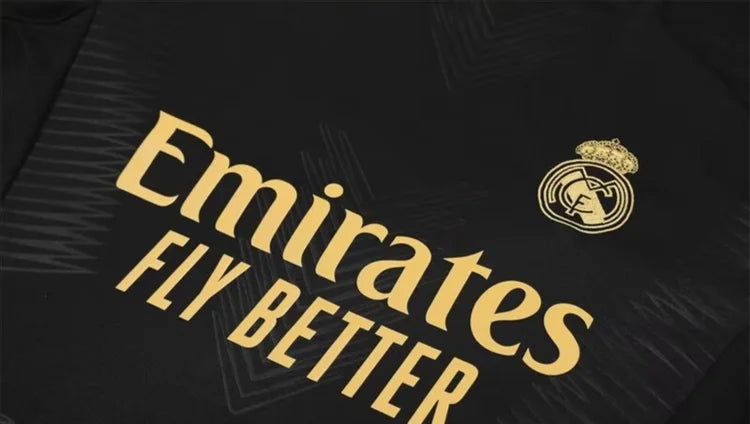 Survêtement Entraînement Real Madrid 24/25 Noir S-XXL