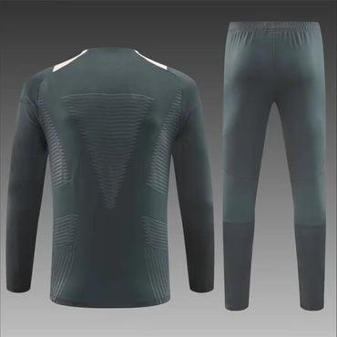 Survêtement Extérieur Real Madrid 24/25 Gris foncé S-XXL