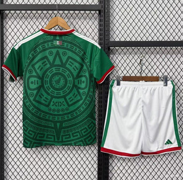 Ensemble Mexique 2026 – Ensemble Officiel “Aztèque” – Maillot + Short-Ensemble enfant