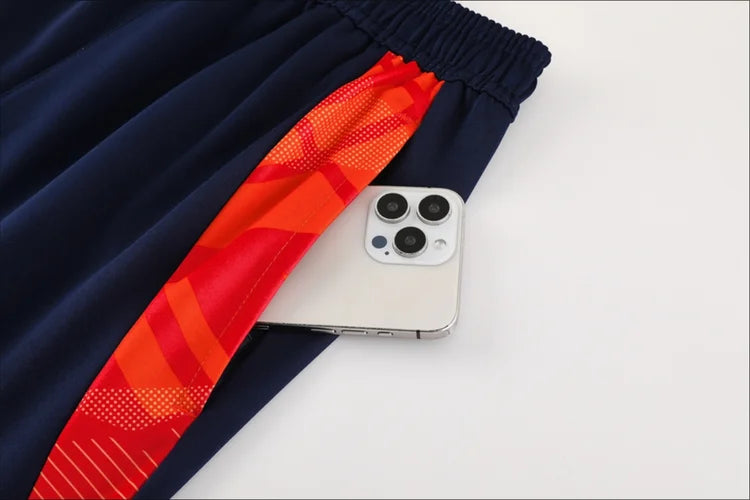 Ensemble Entraînement Manchester United 2024 Orange S-2XL