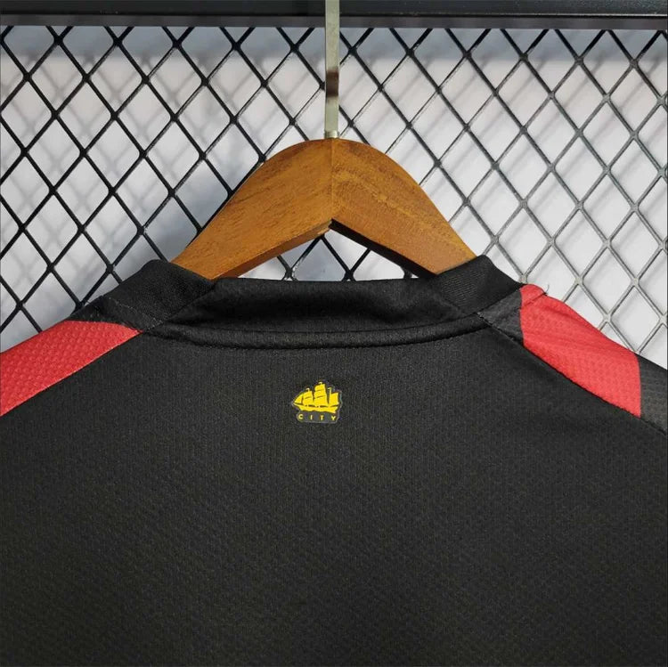 Maillots Extérieur Manchester City 22/23 Rouge