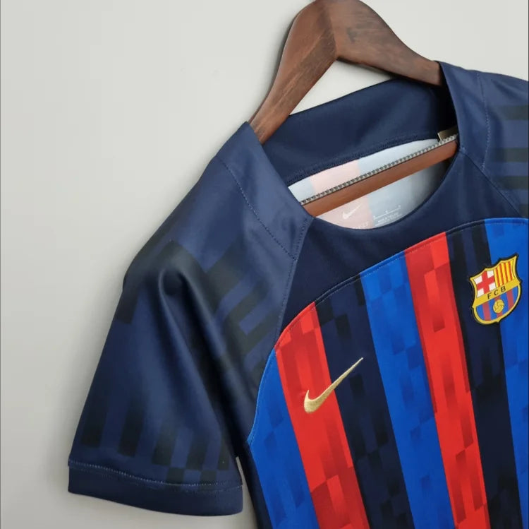 Maillots Femme Domicile Barcelone 2022/2023 Bleu S-XL