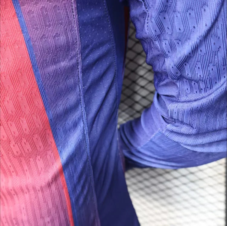 Maillots Homme Domicile Barcelone 25/26 Rouge et Bleu S-XXL