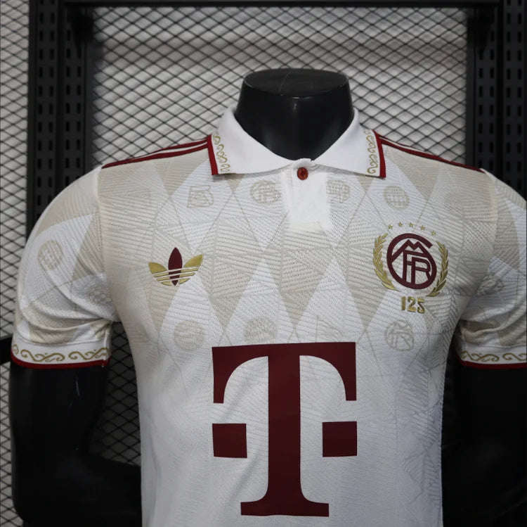 Maillots Homme Domicile Bayern 2025/2026 Blanc S-XXL
