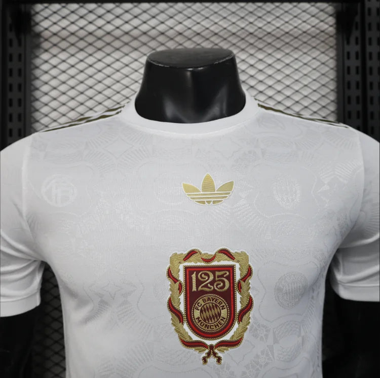 Maillots Homme Domicile Bayern 25/26 Blanc S-XXL