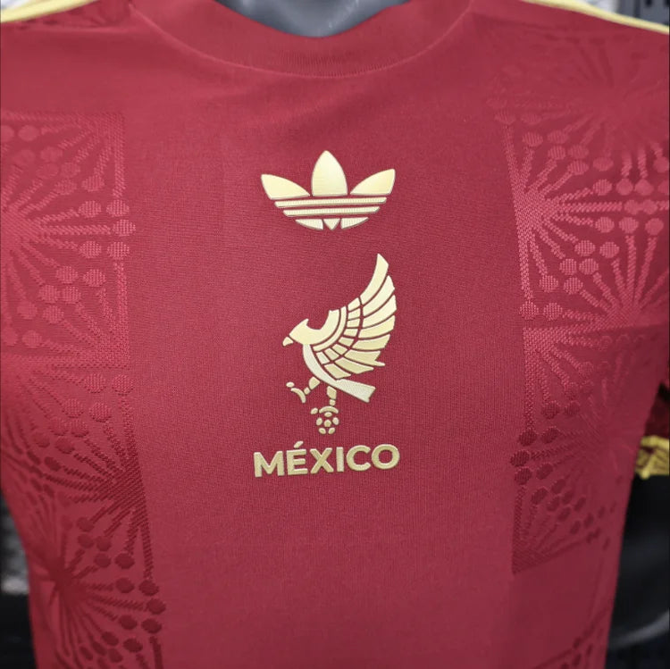Maillots Homme Domicile Mexique 2025/2026 Rouge S-XXL