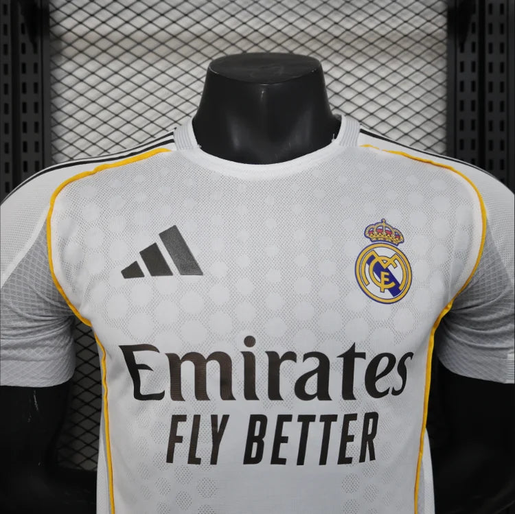 Maillots Homme Domicile Real Madrid 25/26 Blanc S-XXL