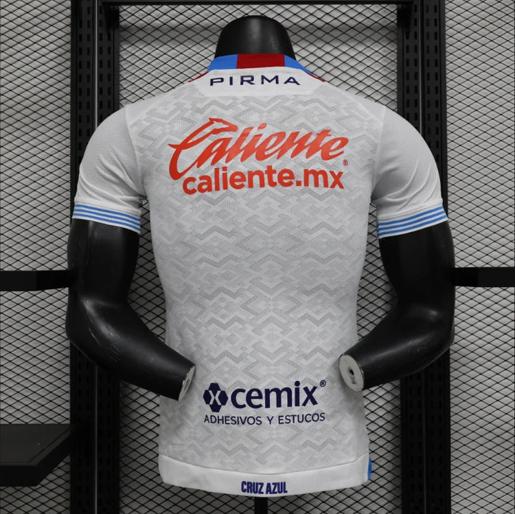 Maillots Homme Extérieur Cruz Azul de Mexico 24/25 Blanc S-XXL