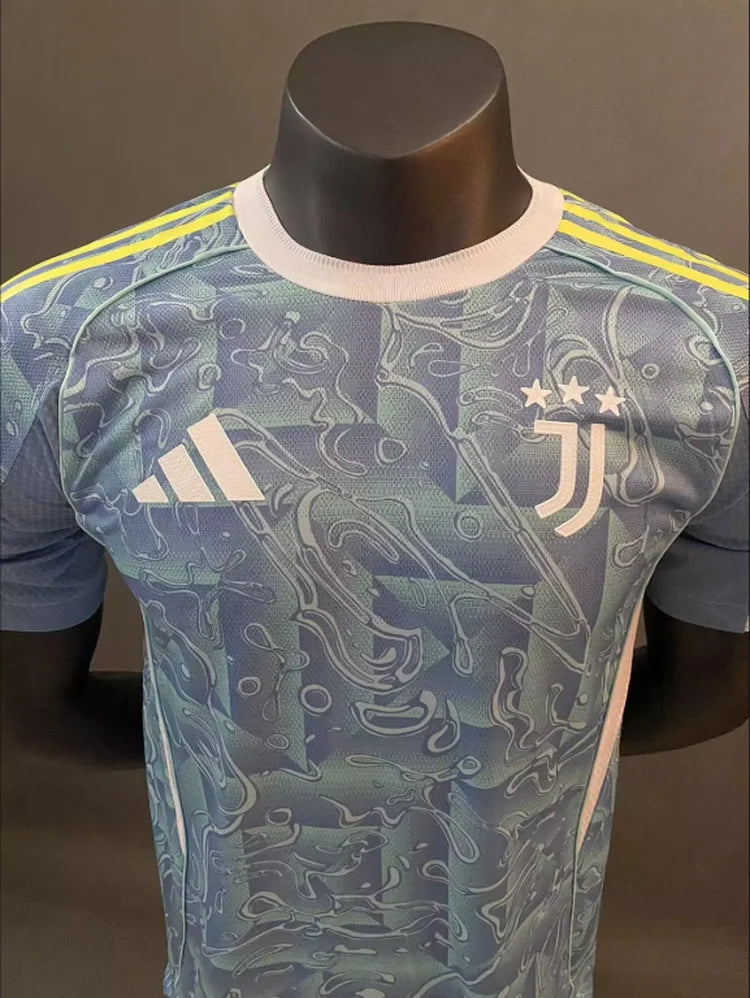 Maillots Homme Extérieur Juventus 25/26 Bleue S-3XL
