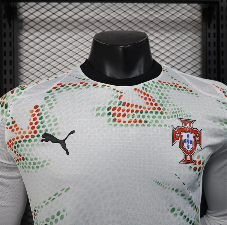 Maillots Homme Extérieur Portugal 2025/2026 Gris S-XXL