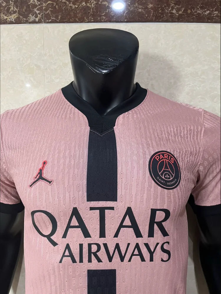 Maillots Homme Extérieur PSG 24/25 Rose Taille non précisée