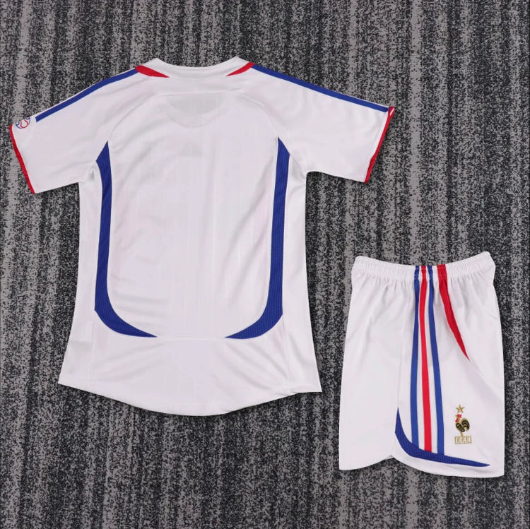 Retro Extérieur France 2006 Blanc Taille 16-28