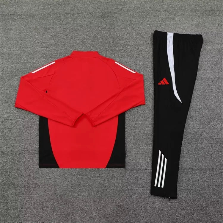 Survêtement Domicile Manchester United 24/25 Rouge S-XXL