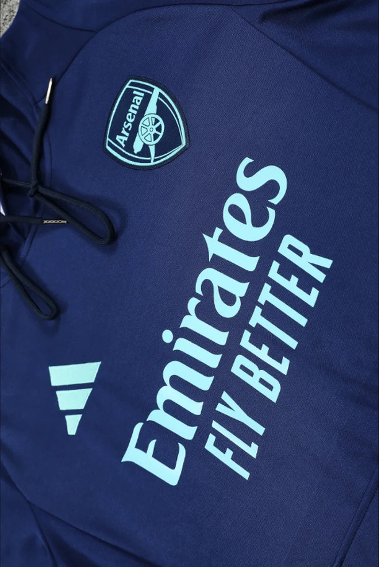 Survêtement Entraînement Arsenal 2024/2025 Bleu foncé S-XXL