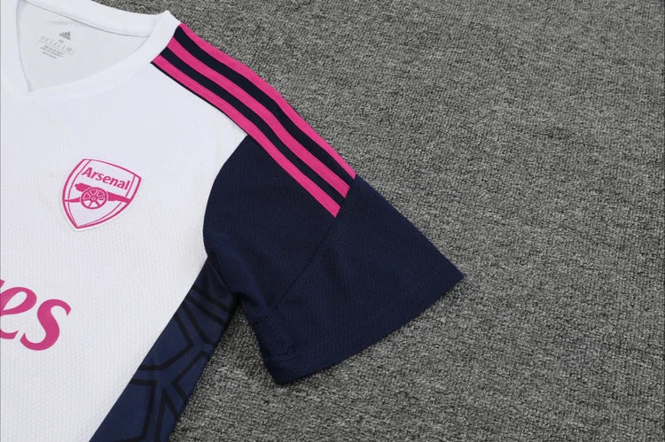 Survêtement Entraînement Arsenal 23/24 Blanc et Bleu S-XXL