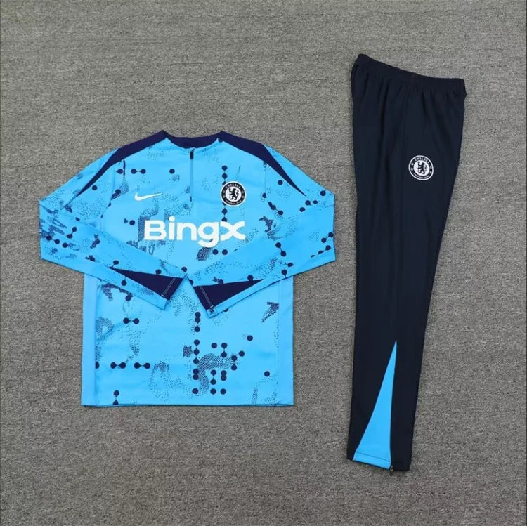Survêtement Entraînement Chelsea 2024/2025 Bleu S-XXL