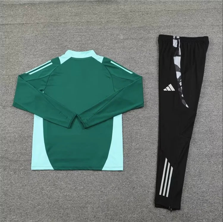 Survêtement Entraînement Manchester United 24/25 Vert S-XXL