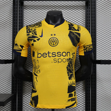 Maillot Inter Milan 2024/2025 –Second Éxterieur Officiel-Manches Courtes-Hommes