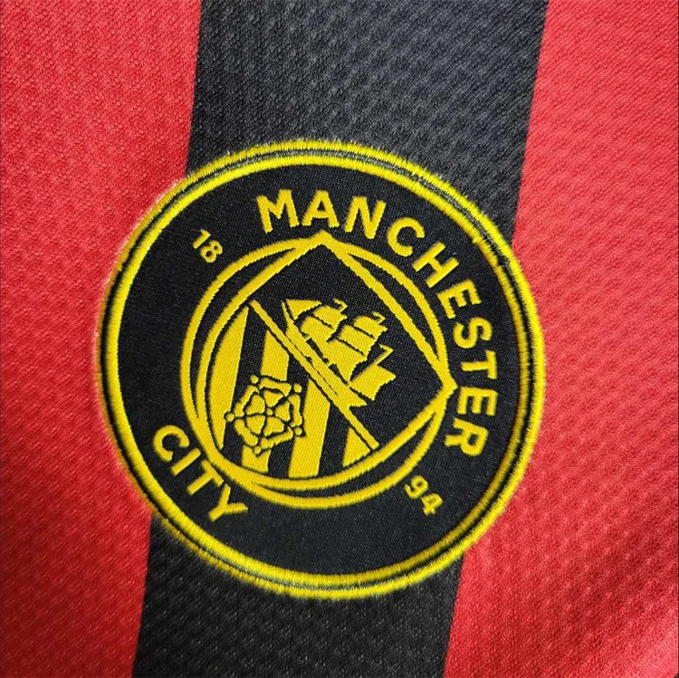 Maillots Extérieur Manchester City 22/23 Rouge