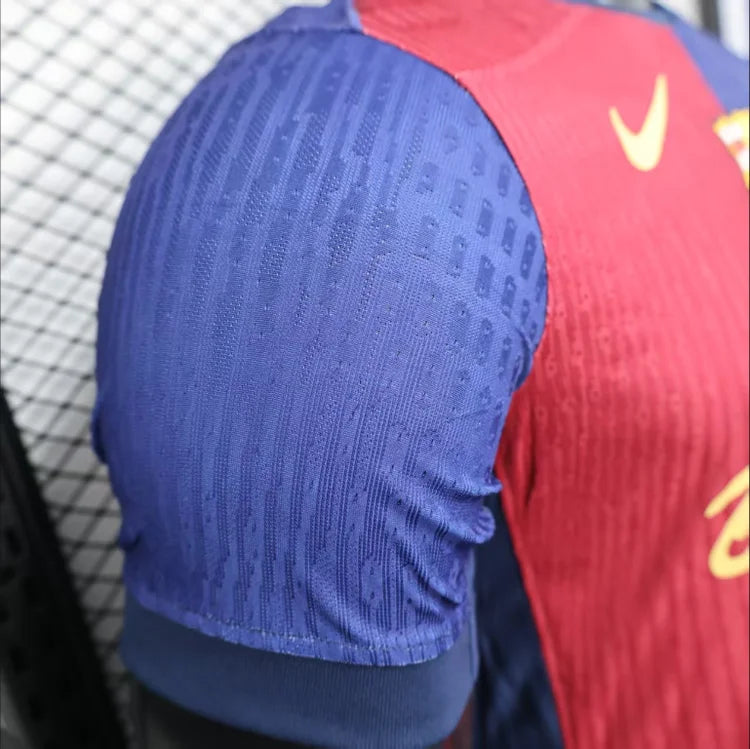 Maillots Homme Domicile Barcelona 2025/2026 Rouge et Bleu S-XXL
