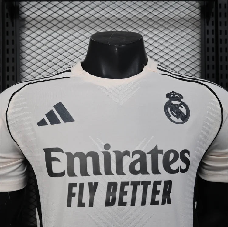 Maillots Homme Domicile Real Madrid 2025/2026 Blanc S-XXL