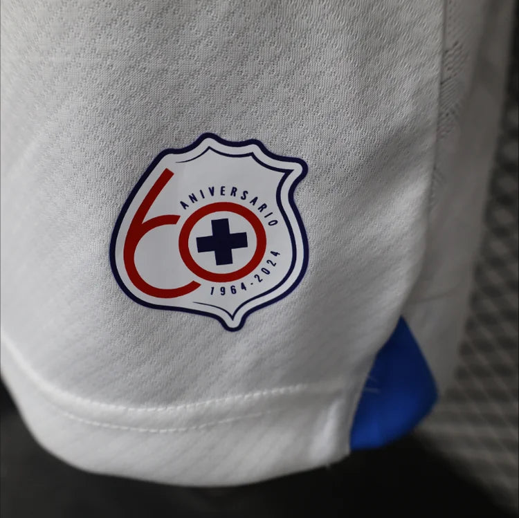 Maillots Homme Extérieur Cruz Azul de Mexico 24/25 Blanc S-XXL