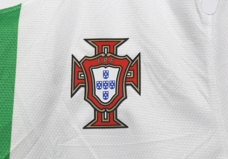 Maillots Homme Extérieur Portugal 2012 Blanc S-3XL