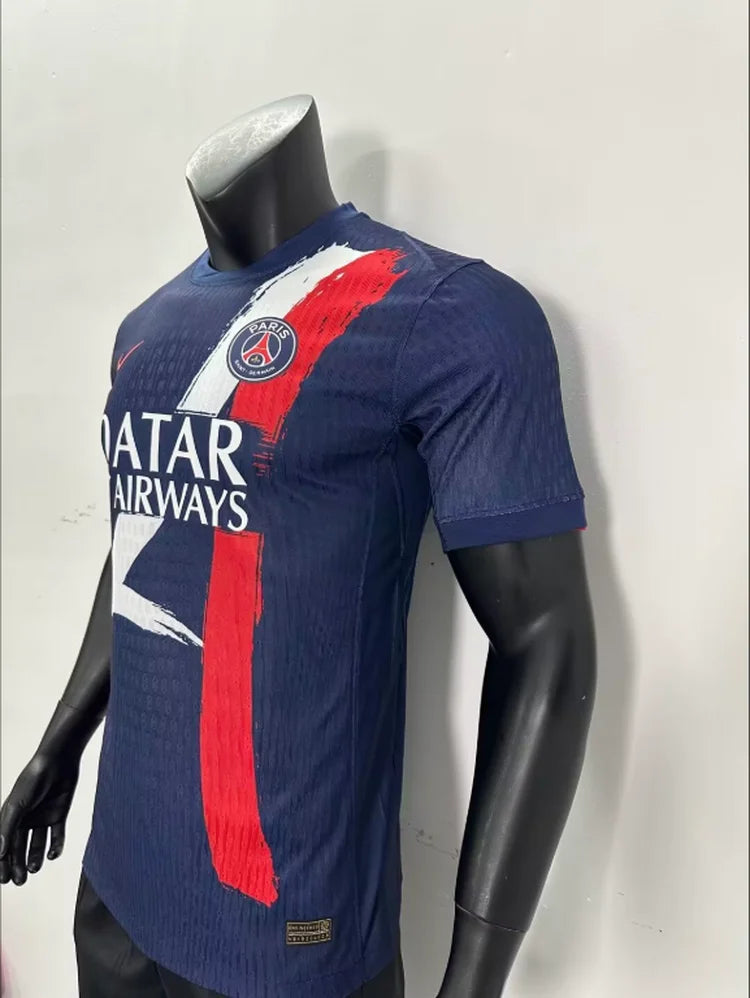 Maillots Homme Extérieur PSG 24/25 Bleu S-XXL