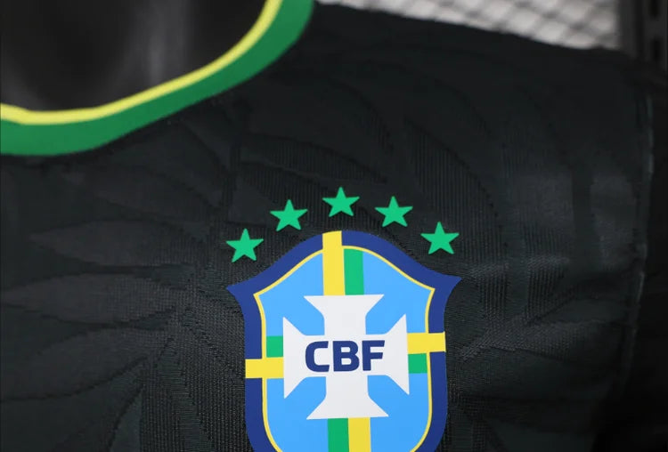 Maillots Homme Special Edition Brésil 2024/2025 Noir S-XXL