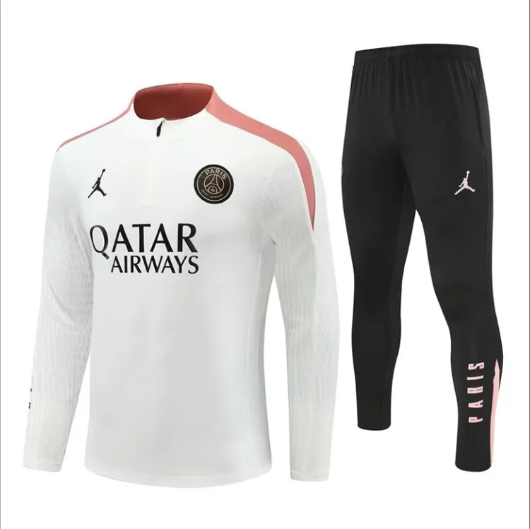 Survêtement Domicile PSG 24/25 Blanc S-XXL