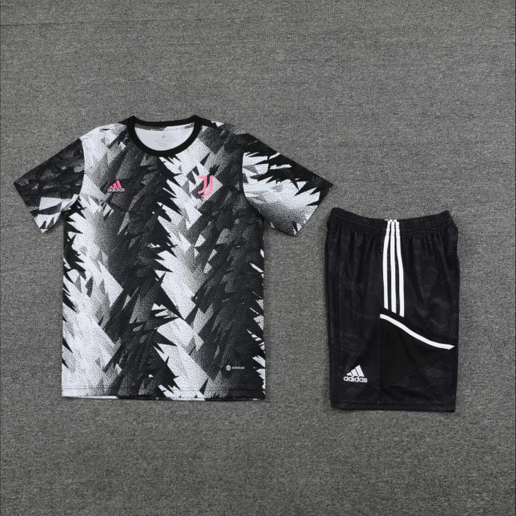 Survêtement Entraînement Juventus 23/24 Gris et Noir