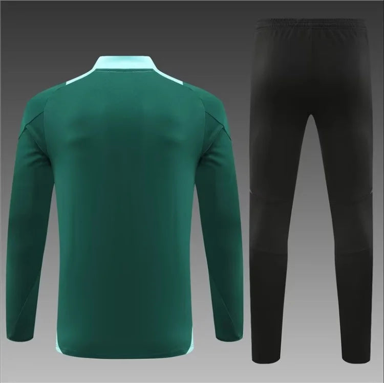 Survêtement Entraînement Manchester United 24/25 Vert S-XXL