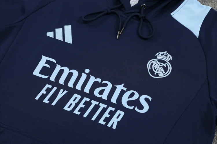 Survêtement Entraînement Real Madrid 2024/2025 Bleu S-XXL