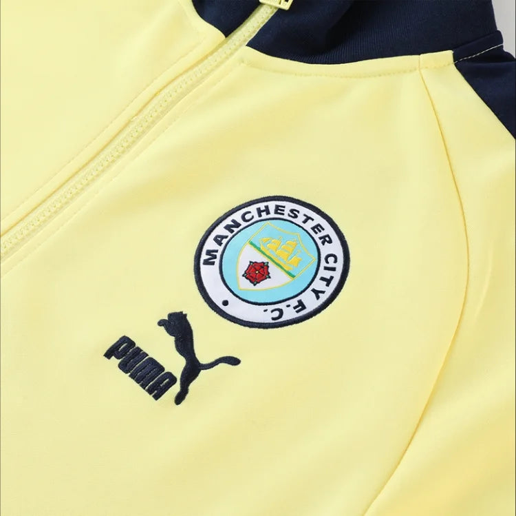 Ensemble Entraînement Manchester City 23 Season Jaune