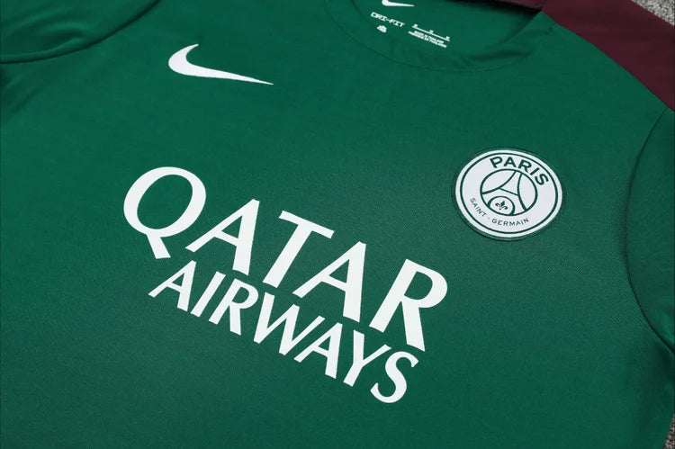 Ensemble Entraînement PSG 2024/2025 Vert S-XXL